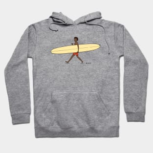 Longboarder Dude Hoodie